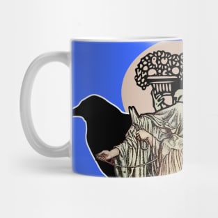 Witches confabulating with the Caryatid Mug